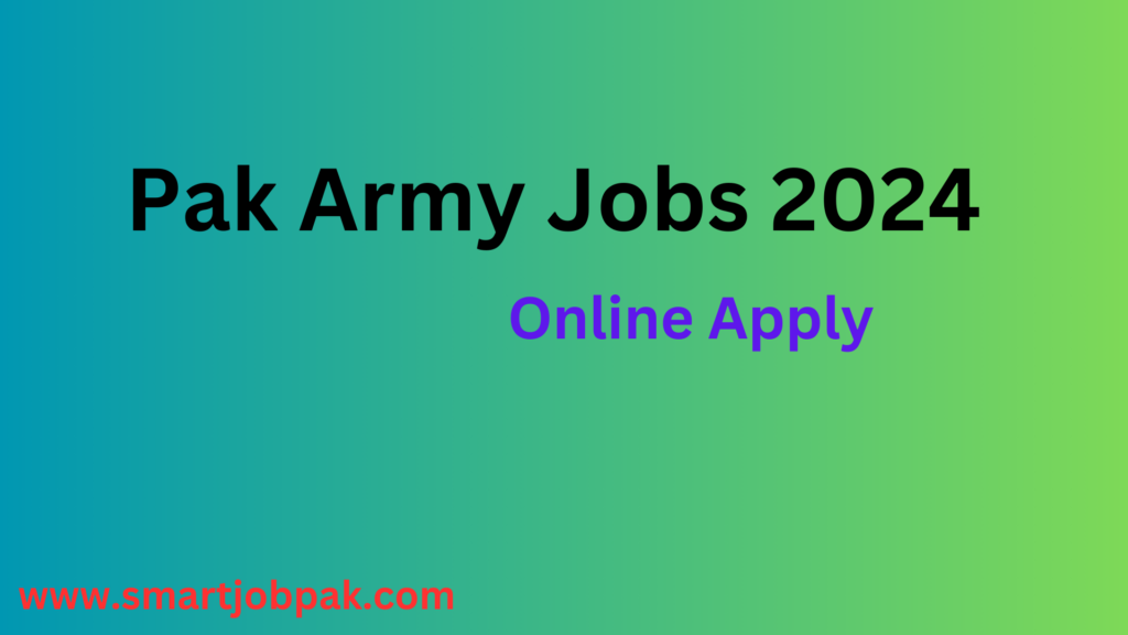 Pak Army New Jobs